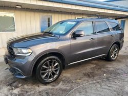 Salvage cars for sale at Fort Pierce, FL auction: 2017 Dodge Durango GT