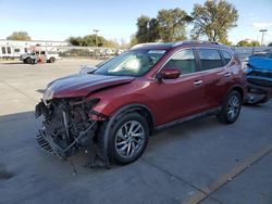 Nissan salvage cars for sale: 2015 Nissan Rogue S