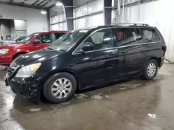 Salvage cars for sale at Ham Lake, MN auction: 2010 Honda Odyssey EXL