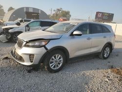 Salvage cars for sale at Wichita, KS auction: 2019 KIA Sorento L