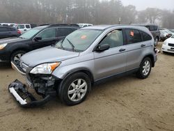 Salvage cars for sale at North Billerica, MA auction: 2008 Honda CR-V EX