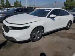 Salvage cars for sale at Rancho Cucamonga, CA auction: 2023 Honda Accord Hybrid EXL