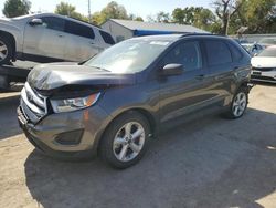 Salvage cars for sale at Wichita, KS auction: 2018 Ford Edge SE