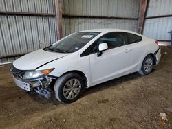 Salvage cars for sale at Houston, TX auction: 2012 Honda Civic LX