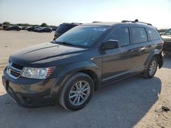 Salvage cars for sale at San Antonio, TX auction: 2016 Dodge Journey SXT