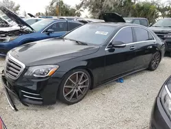 Salvage cars for sale at Arcadia, FL auction: 2020 Mercedes-Benz S 450