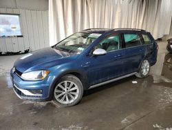 Salvage cars for sale at Albany, NY auction: 2017 Volkswagen Golf Alltrack S