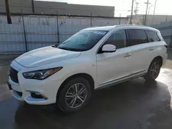 Infiniti salvage cars for sale: 2018 Infiniti QX60