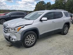 Salvage cars for sale at Concord, NC auction: 2018 GMC Acadia SLE