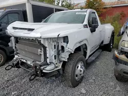 Salvage trucks for sale at Albany, NY auction: 2022 GMC Sierra K3500 SLE