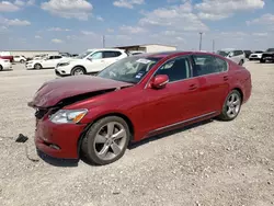 Salvage cars for sale from Copart Temple, TX: 2008 Lexus GS 460