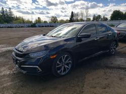 Salvage cars for sale at Bowmanville, ON auction: 2020 Honda Civic Touring