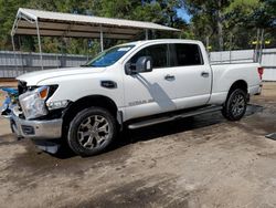 Nissan salvage cars for sale: 2018 Nissan Titan XD SL