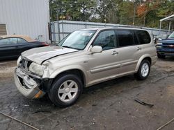 Salvage cars for sale at Austell, GA auction: 2002 Suzuki XL7 Plus