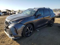 Salvage cars for sale from Copart San Martin, CA: 2021 Toyota Highlander XSE