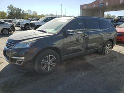 Salvage cars for sale at Fort Wayne, IN auction: 2017 Chevrolet Traverse LT