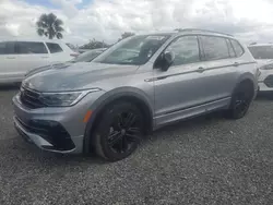 Flood-damaged cars for sale at auction: 2022 Volkswagen Tiguan SE R-LINE Black