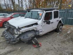 SUV salvage a la venta en subasta: 2020 Jeep Wrangler Unlimited Sahara