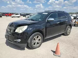 Salvage cars for sale at Houston, TX auction: 2013 Chevrolet Equinox LTZ