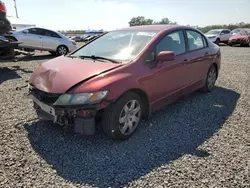 Salvage cars for sale at Midway, FL auction: 2009 Honda Civic LX