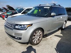 Salvage cars for sale at Arcadia, FL auction: 2014 Land Rover Range Rover Supercharged