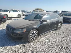 Volkswagen salvage cars for sale: 2012 Volkswagen Passat SE