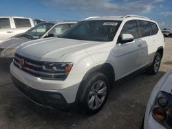 Salvage cars for sale at Riverview, FL auction: 2019 Volkswagen Atlas SE