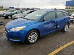 Salvage cars for sale at auction: 2018 Ford Focus SE