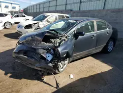 Honda salvage cars for sale: 2008 Honda Civic LX