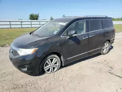 Salvage cars for sale at Houston, TX auction: 2013 Nissan Quest S