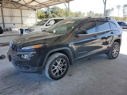 Salvage cars for sale at Cartersville, GA auction: 2016 Jeep Cherokee Latitude