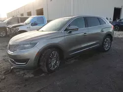 Salvage cars for sale at Jacksonville, FL auction: 2016 Lincoln MKX Reserve