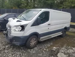 Salvage cars for sale at Waldorf, MD auction: 2018 Ford Transit T-250