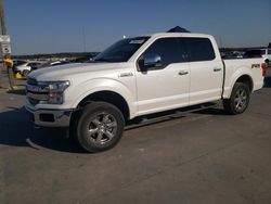 Salvage cars for sale at Grand Prairie, TX auction: 2018 Ford F150 Supercrew