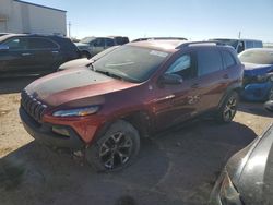 Salvage cars for sale at Tucson, AZ auction: 2015 Jeep Cherokee Trailhawk