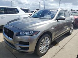 Salvage cars for sale at Riverview, FL auction: 2018 Jaguar F-PACE Premium