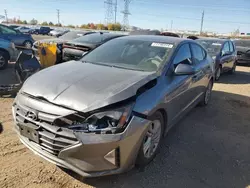 Salvage Cars with No Bids Yet For Sale at auction: 2019 Hyundai Elantra SEL