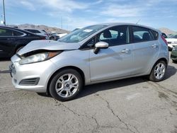 Salvage cars for sale at North Las Vegas, NV auction: 2015 Ford Fiesta SE