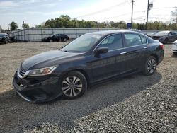 Salvage cars for sale from Copart Hillsborough, NJ: 2015 Honda Accord LX