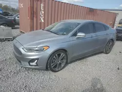 Salvage cars for sale at Hueytown, AL auction: 2020 Ford Fusion Titanium