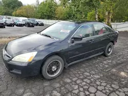 Salvage cars for sale at Portland, OR auction: 2006 Honda Accord LX