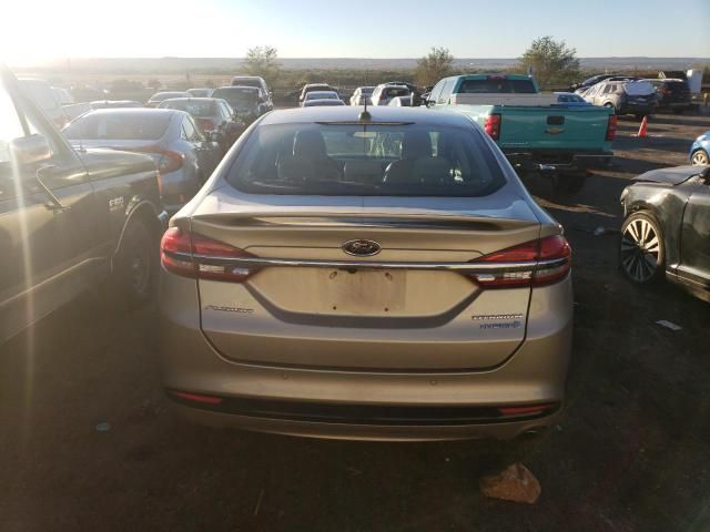 2018 Ford Fusion TITANIUM/PLATINUM HEV