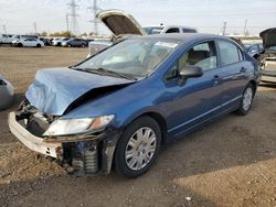 Salvage cars for sale at Elgin, IL auction: 2009 Honda Civic VP