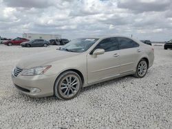 Salvage cars for sale at Taylor, TX auction: 2012 Lexus ES 350