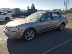 Salvage cars for sale at Hayward, CA auction: 2001 Nissan Maxima GXE