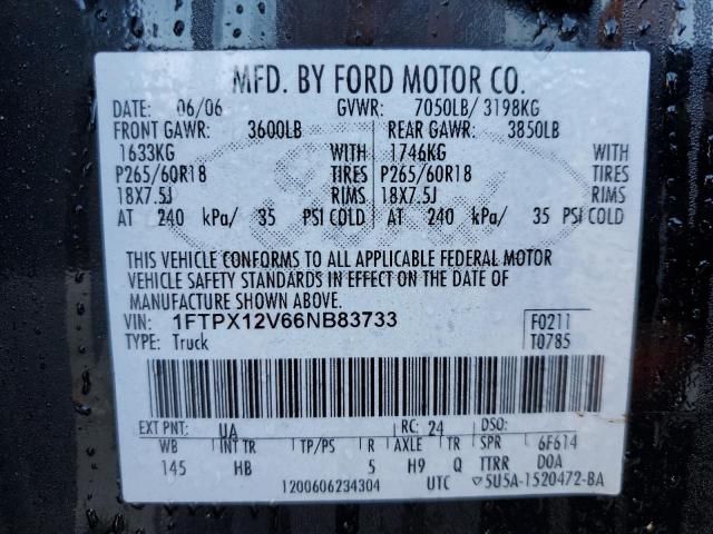 2006 Ford F150