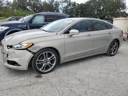 Ford Fusion Titanium Vehiculos salvage en venta: 2015 Ford Fusion Titanium