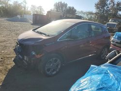 Chevrolet salvage cars for sale: 2020 Chevrolet Bolt EV LT