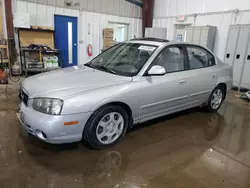 Salvage cars for sale at West Mifflin, PA auction: 2001 Hyundai Elantra GLS