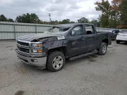 Chevrolet salvage cars for sale: 2015 Chevrolet Silverado K1500 LT